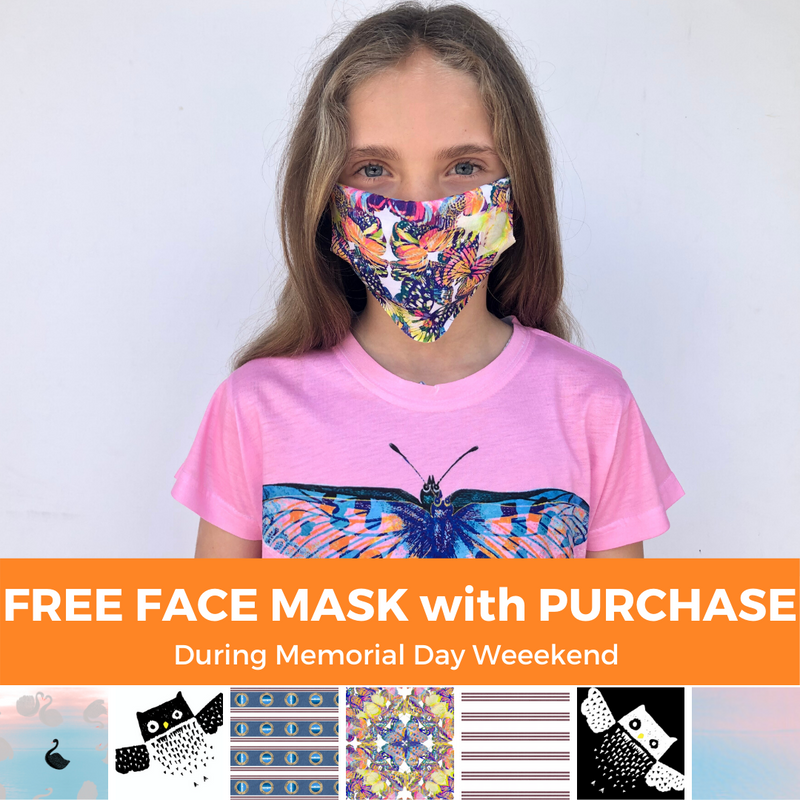 Free Kids Masks for all Shoppers during Memorial Day Weekend!