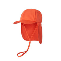 Kids Orange Legionnaire Sun Hat UPF 50+