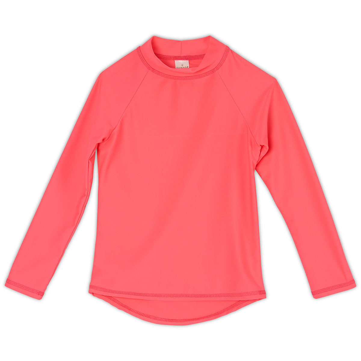 Coral Girls Long Sleeve Rash Guard Top UPF 50+