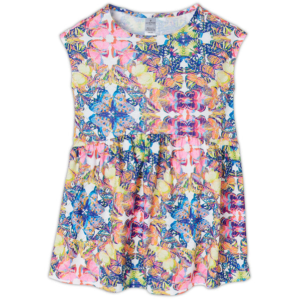Kaleidoscope Dress Girls Size 2 12 Multicolor Opaline World Sunpoplife