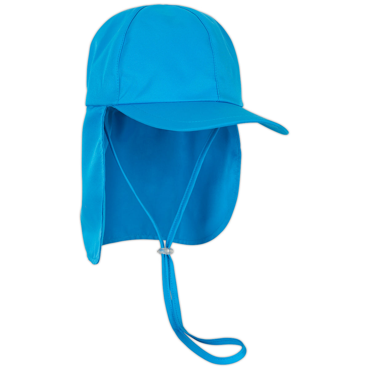 Kids Blue Legionnaire Sun Hat Upf 50 Size S Xl Unisex Boys Girls Blue Right View Sunpoplife