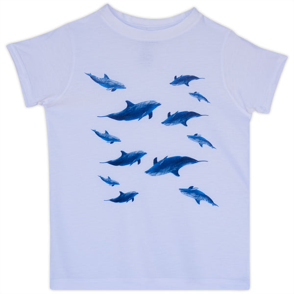 Kids Dolphins Photo T-shirt