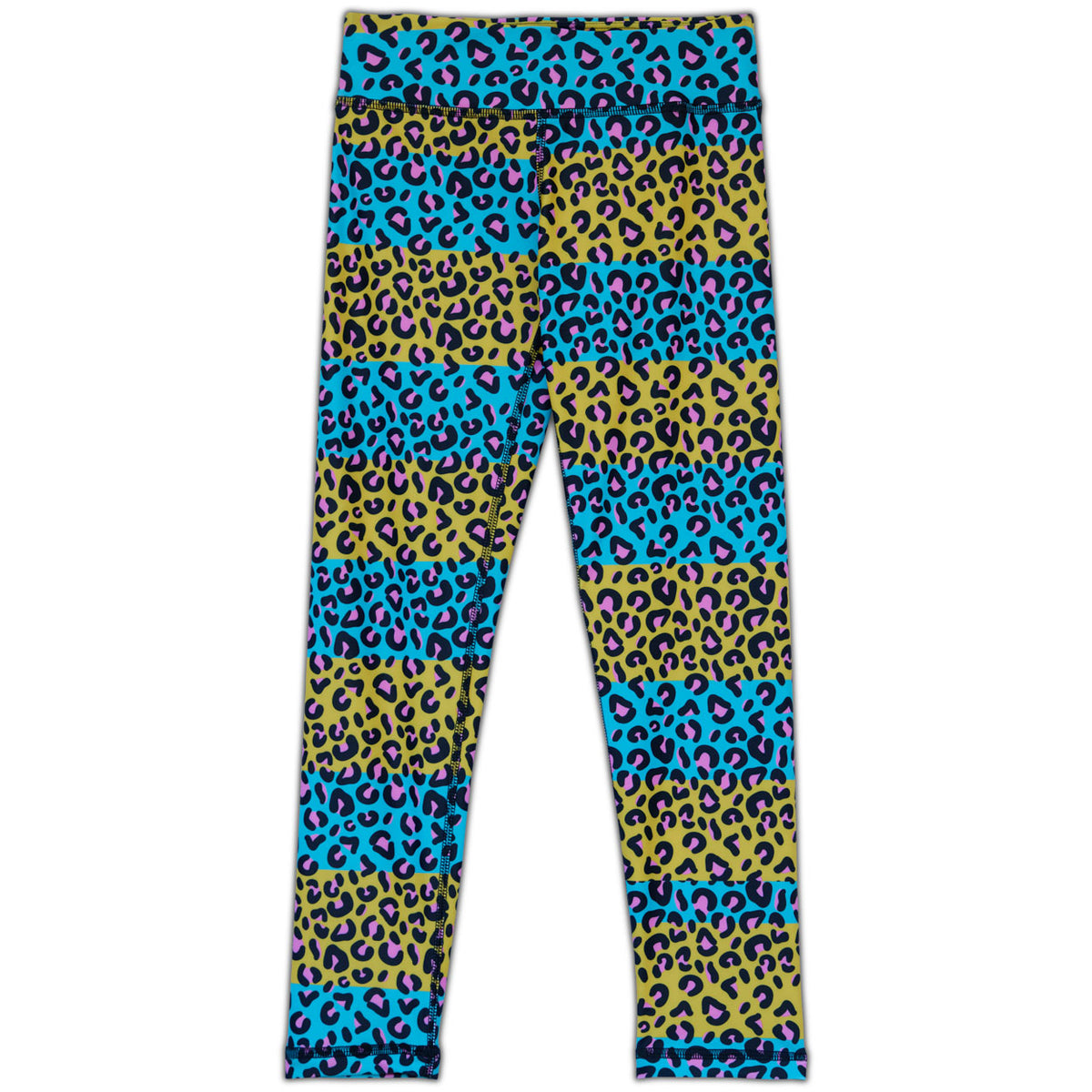 Leopard Youth Leggings Hybrid and UPF 50+