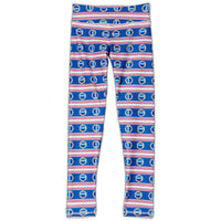 Mariner Hybrid Youth Legging Upf50 Girls 6 12 Red White Blue Stripes Denim Sunpoplife