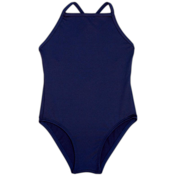 Navy Girls' Swimsuit UPF 50+ Sun Pop Life®