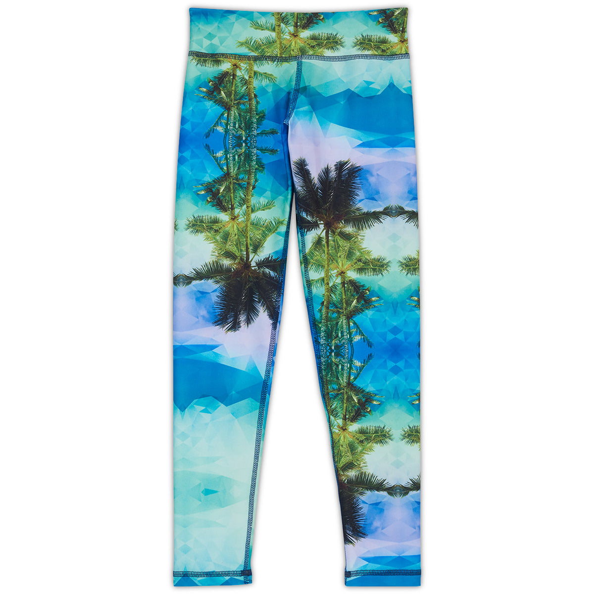 TROPICAL BLUE LEGGINGS Palm Leggings Active Wear Yoga Leggings Fitness  Workout Gym Wear Pyjamas Casual Wear Soft Jersey -  Canada